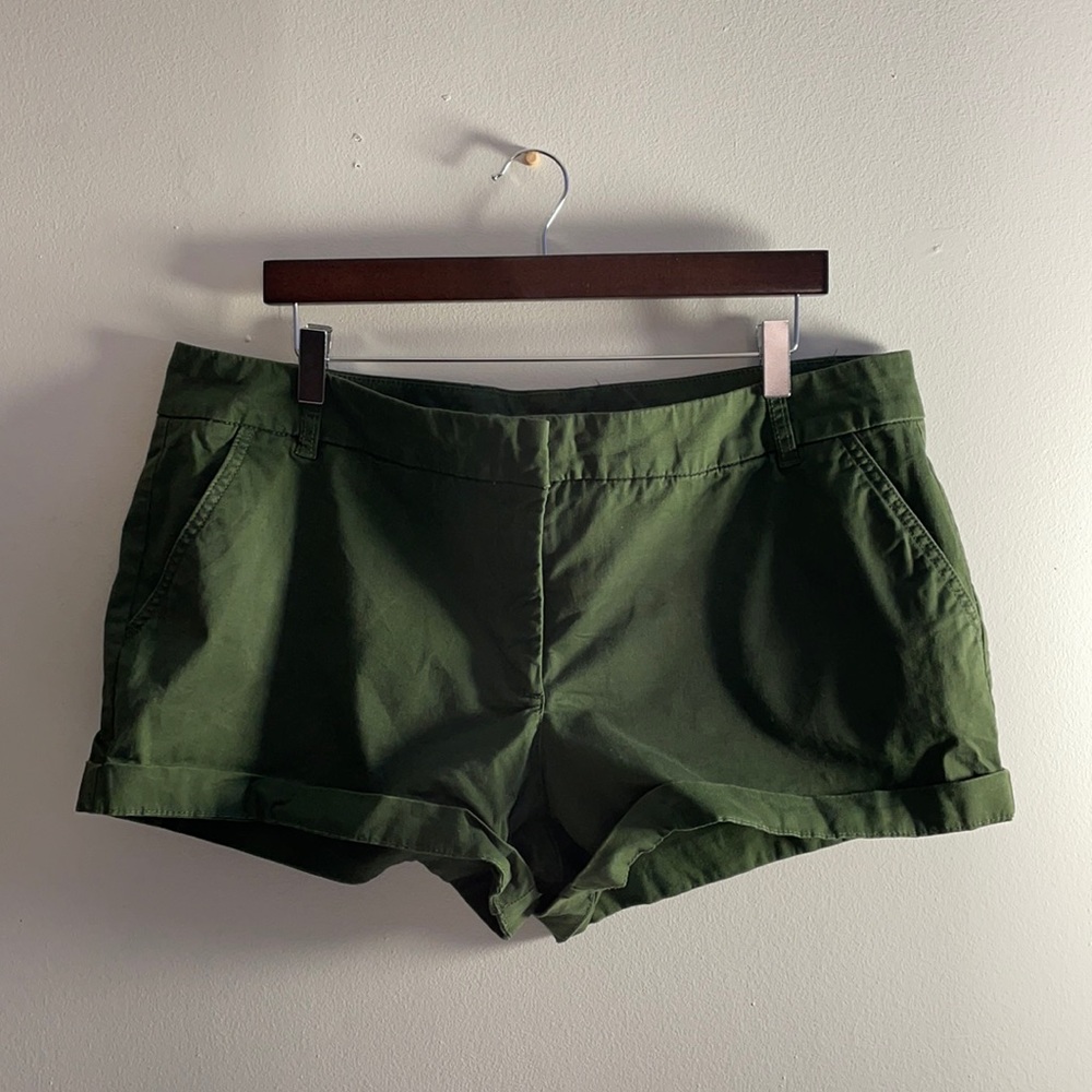 Green Shorts Size 16 .